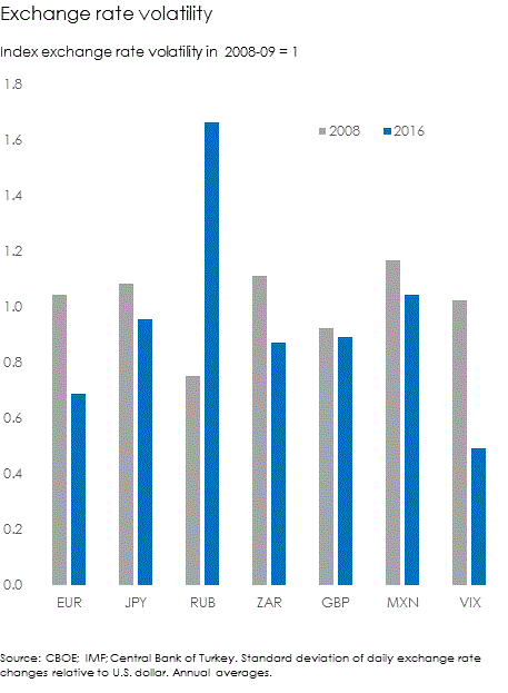 Exchange rate volatility